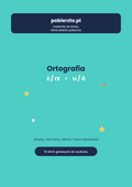 Ortografia ż/rz, u/ó — Zasady i Ćwiczenia (PDF do druku)