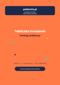 Tabliczka Mnożenia — Trening Codzienny (PDF do druku)